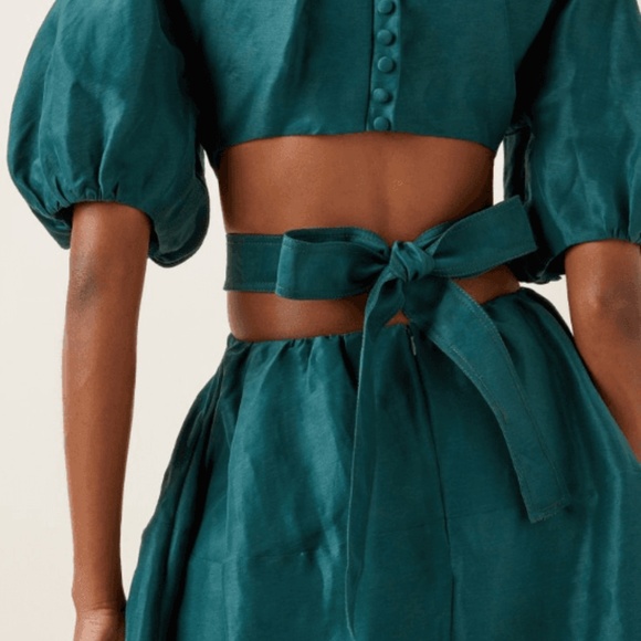 Aje Mimosa Cutout Midi Dress - Picture 4 of 4